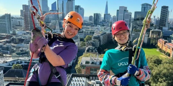 UCLH Charity abseil