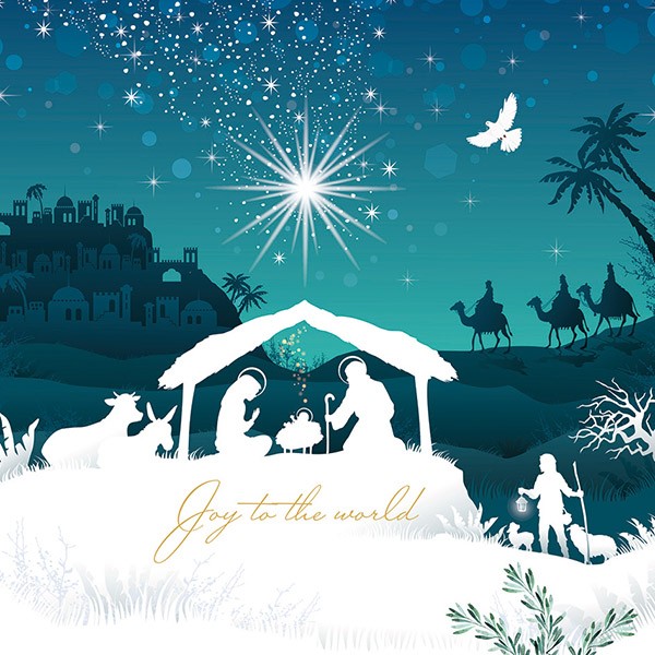 UCLH Charity Christmas card - Nativity Scene