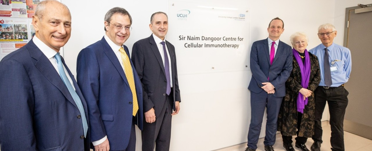 Dangoor Family’s Exilarch’s Foundation gift to speed up pioneering cancer care at UCLH