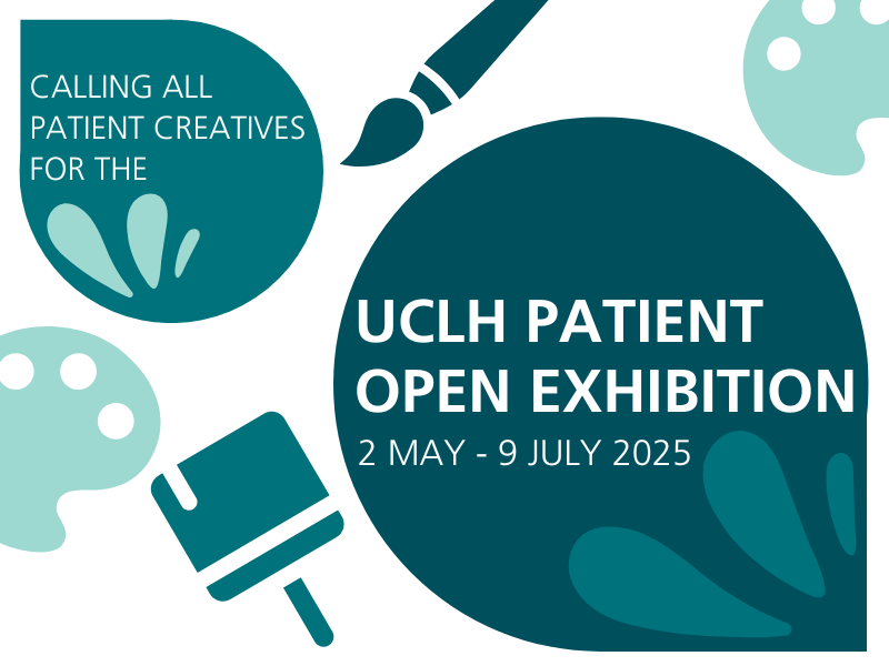 Unleash your talent – submit your artwork to the patient open exhibition